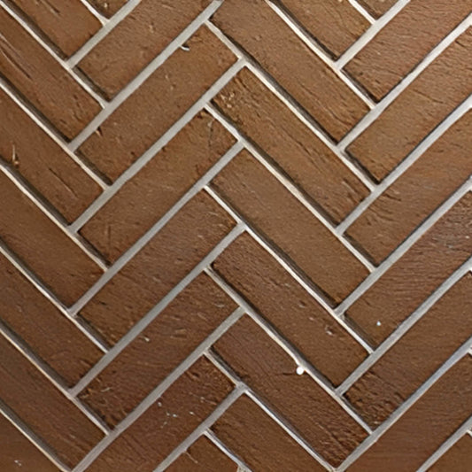 White Mountain Hearth Liner, Herringbone Brick, Ceramic Fiber, 42-inch VBP42T2H
