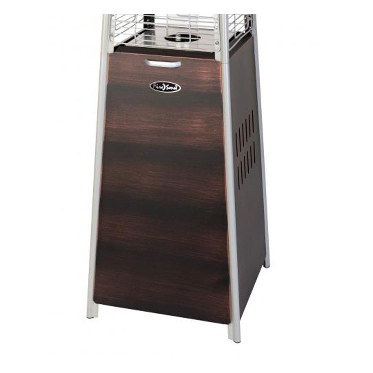 Coronado Brushed Bronze Pyramid Flame Patio Heater