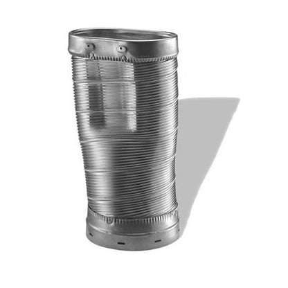 8" x 14" DuraLiner Round-to-Oval Flex Chimney Relining Pipe - 8DLR-14ROF