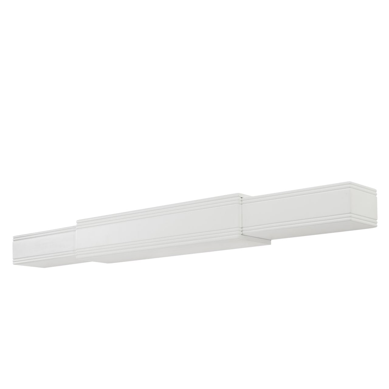 Adjustable Emory Surround Shelf by Pearl Mantels - White