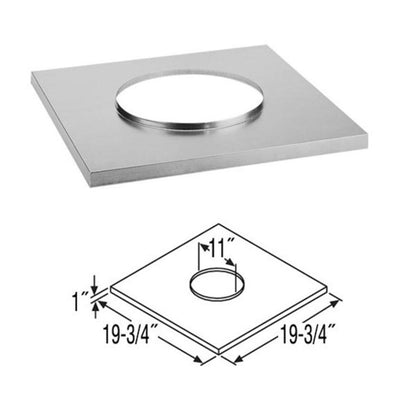 6" DuraTech Chase Top Flashing - 6DT-CTF