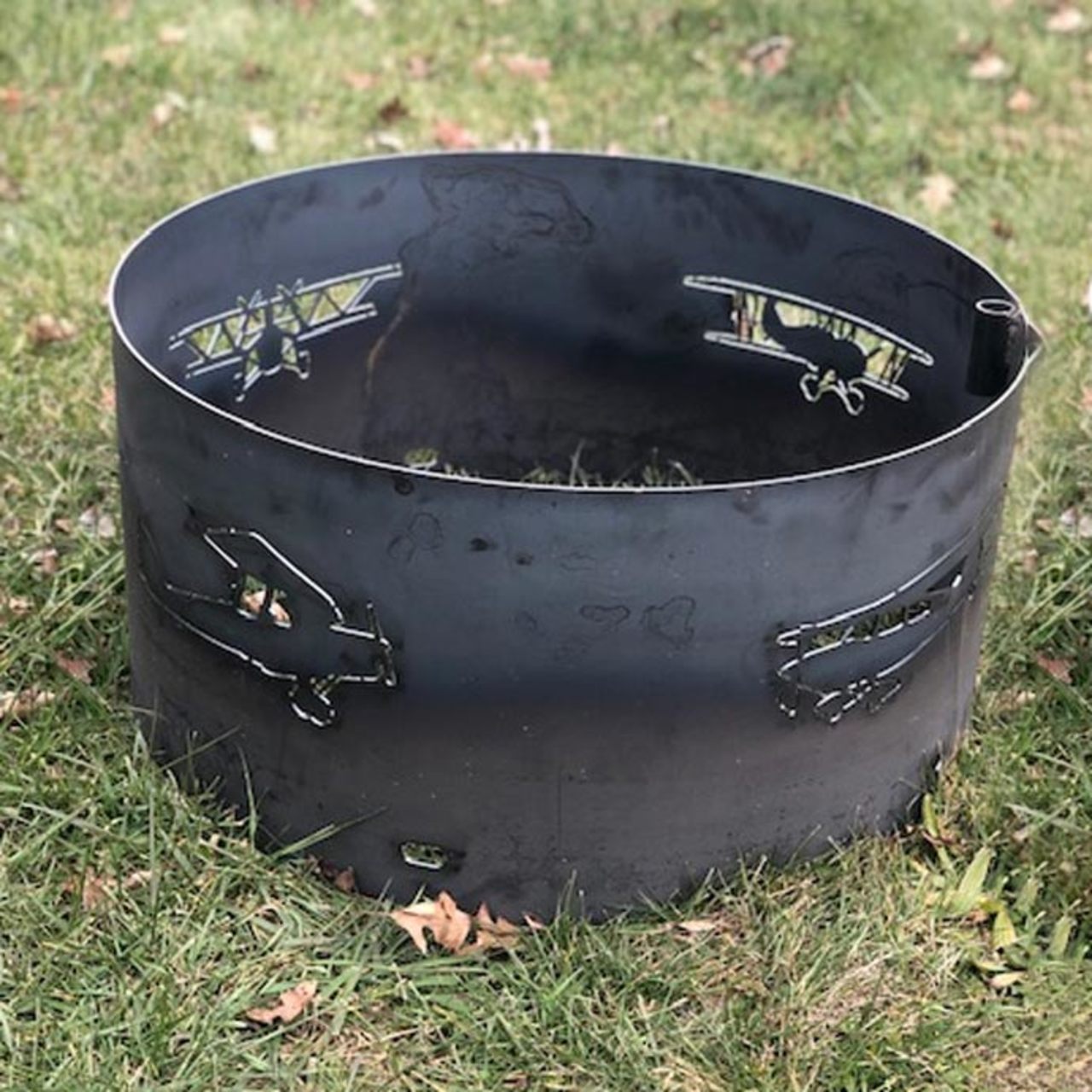 30" Wood Burning Firepit Rings - Multiple Design Options