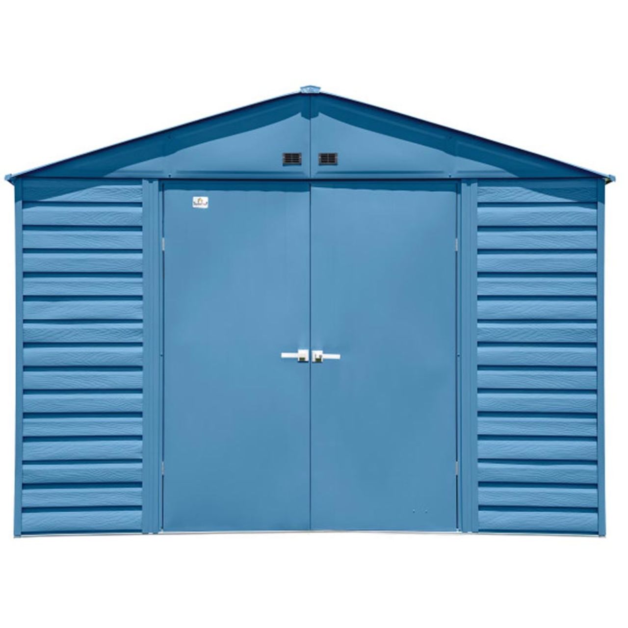 Arrow Select 10' x 14' Steel Storage Shed -  Blue Gray