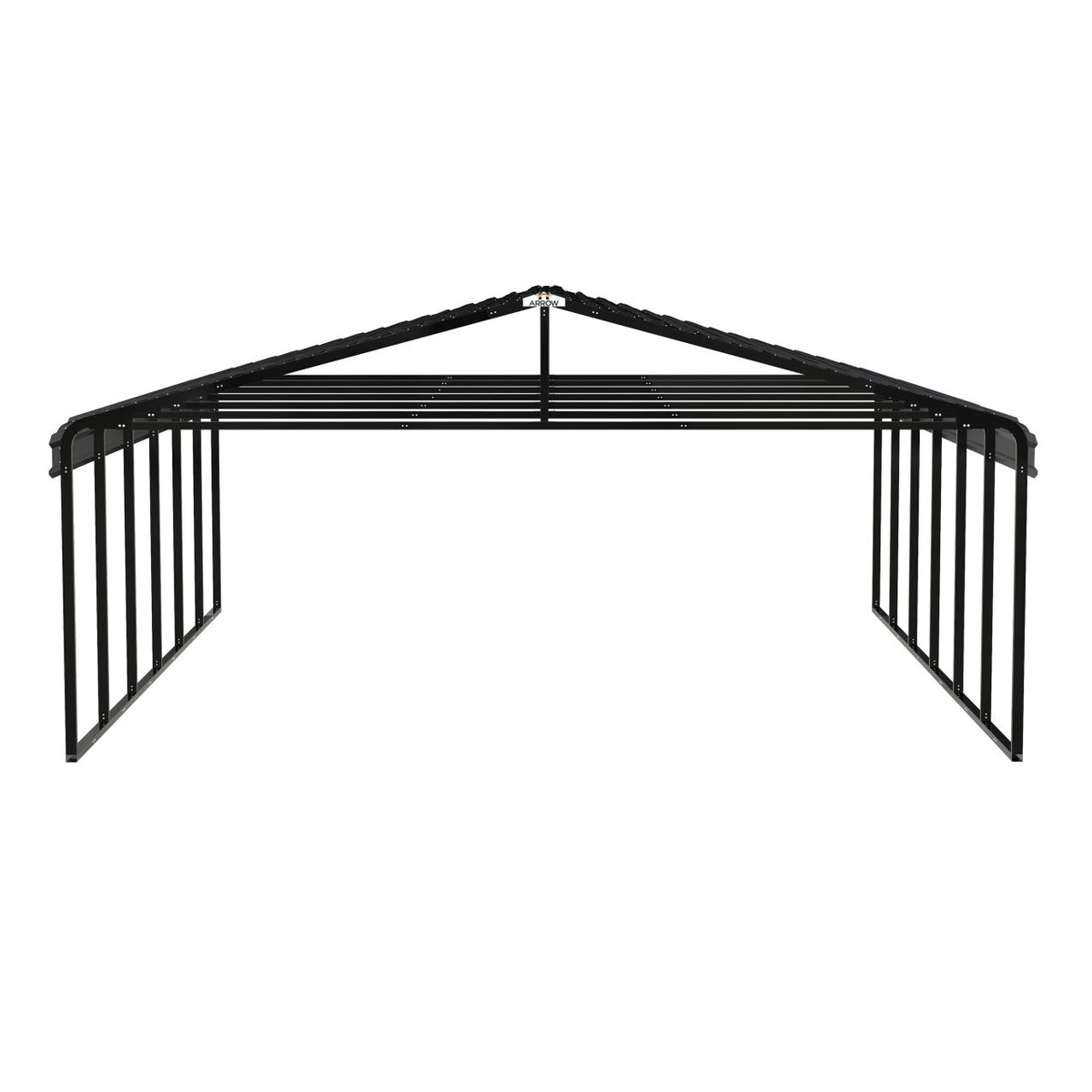 Arrow 20' x 29' x 9' Carport - Charcoal
