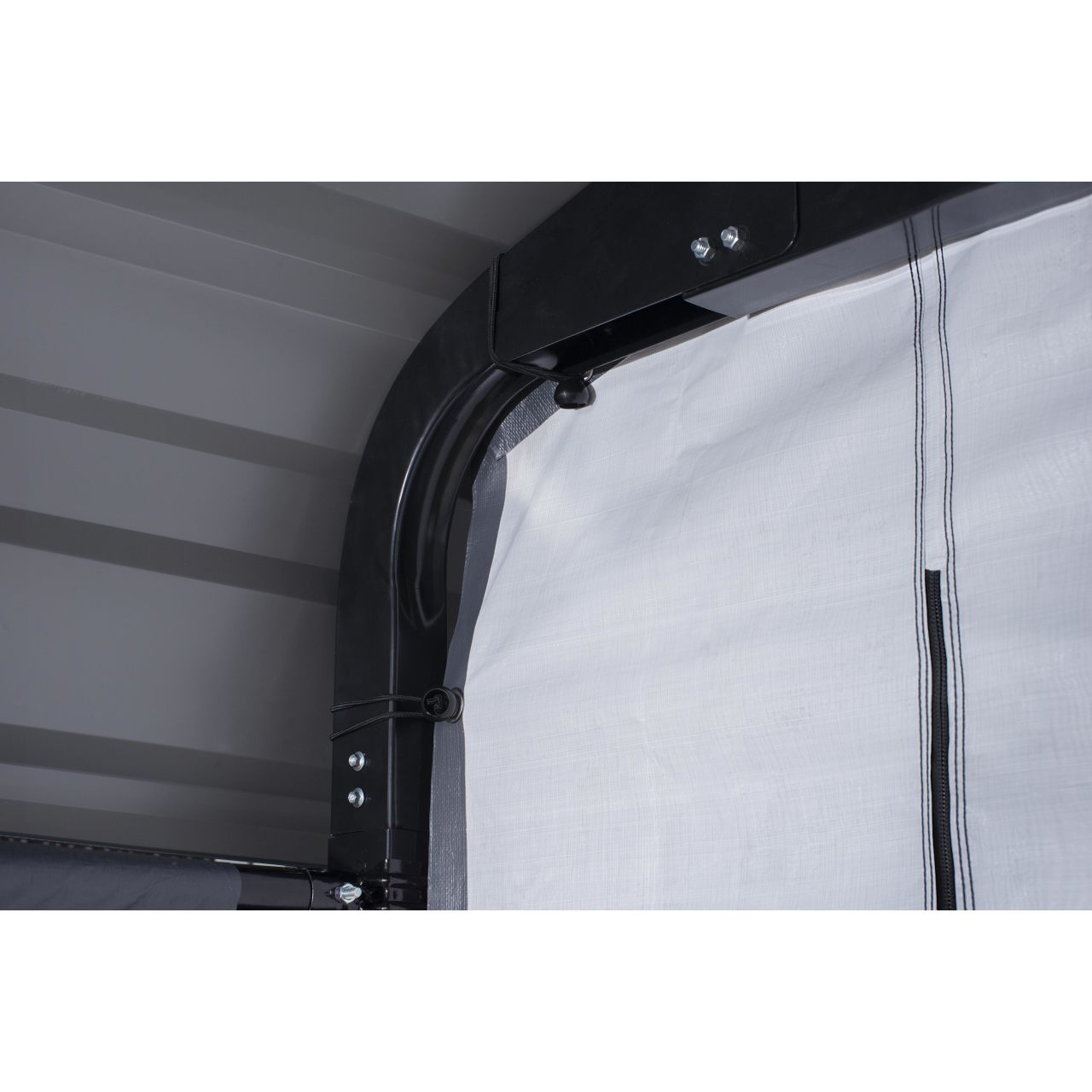 Arrow 20' x 20' Enclosure Wall Kit ONLY for Carport - Gray