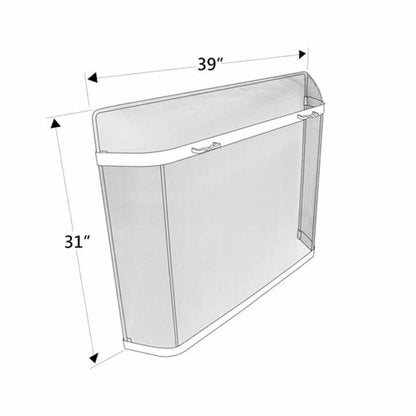 Pilgrim Vintage Iron Spark Guard 39'' x 31''