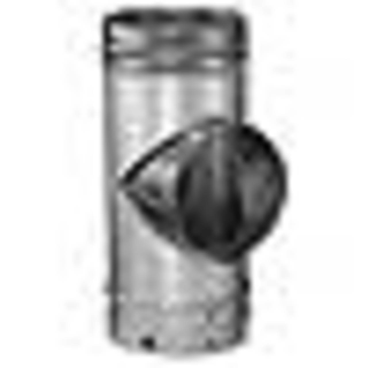 8'' DuraLiner Round Tee with Round Branch - 8DLR-T