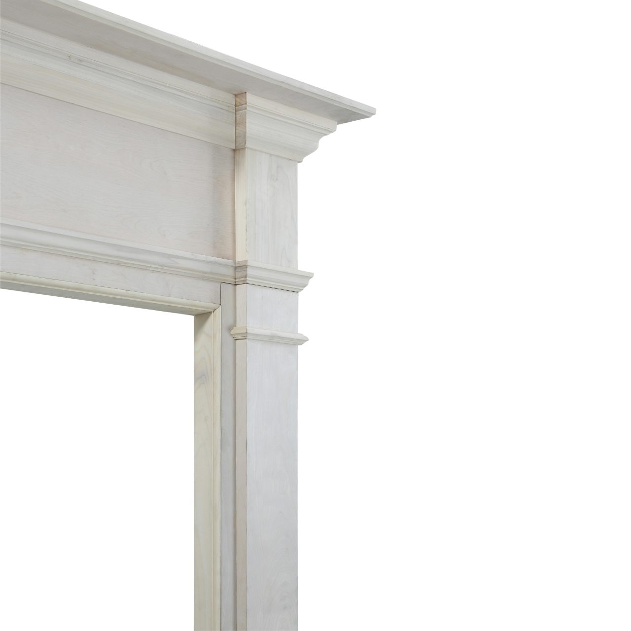 56" Windsor Unfinished Fireplace Mantel by Pearl Mantels