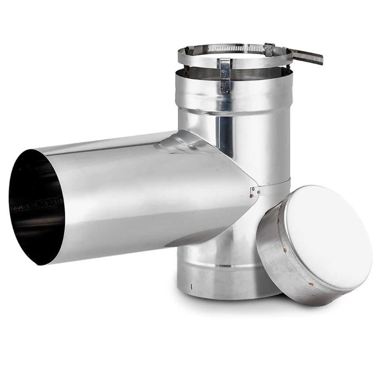 5" x 25' Lifetime Chimney Single-Wall Liner Kit with Tee