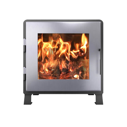 Nova 2 Wood Burning Stove - Charcoal