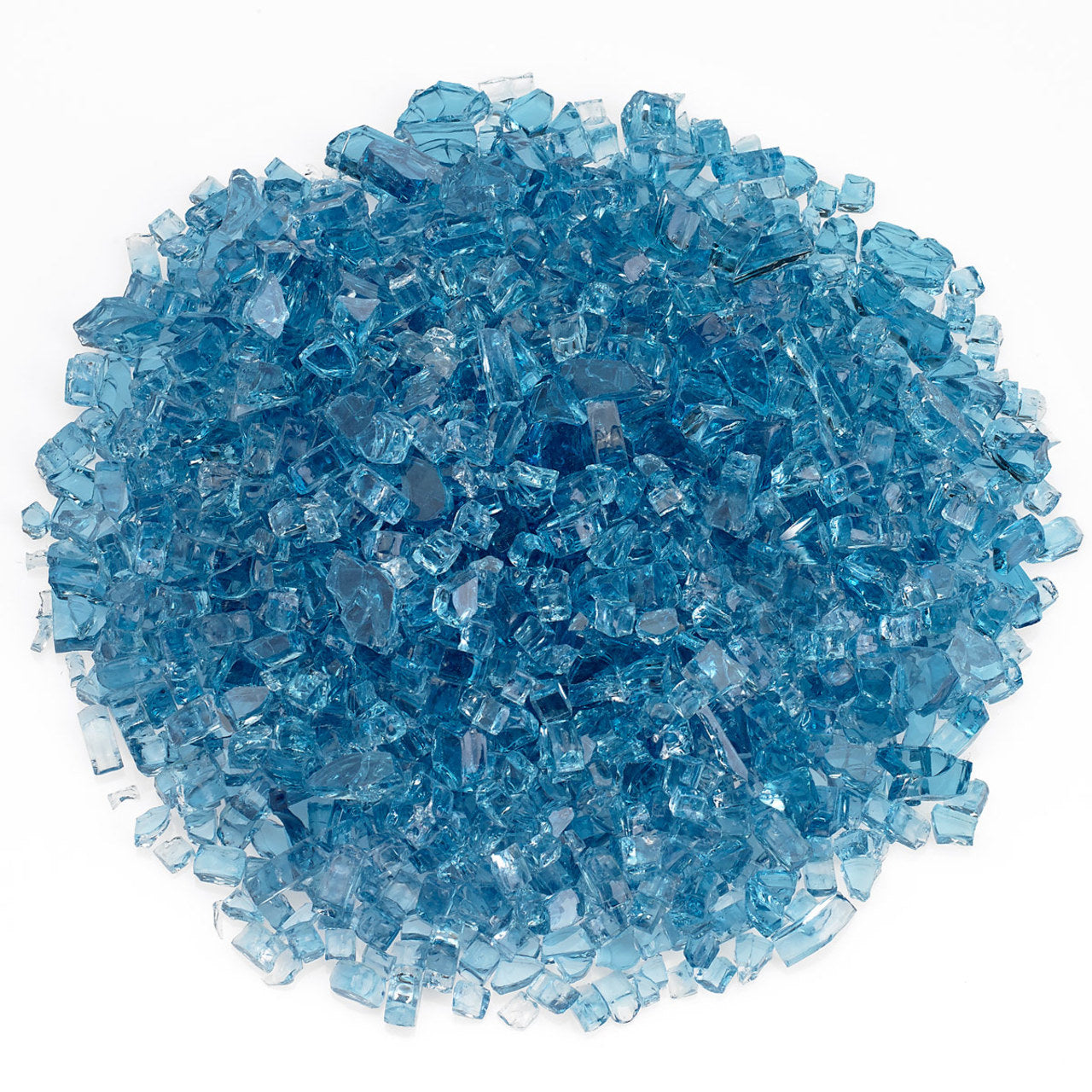 1/4" Pacific Blue Fireglass-10lb