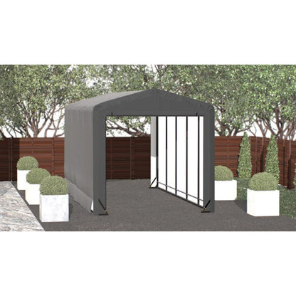 ShelterTube 10 x 23 x 10  Wind & Snow-Load Rated Garage - Gray