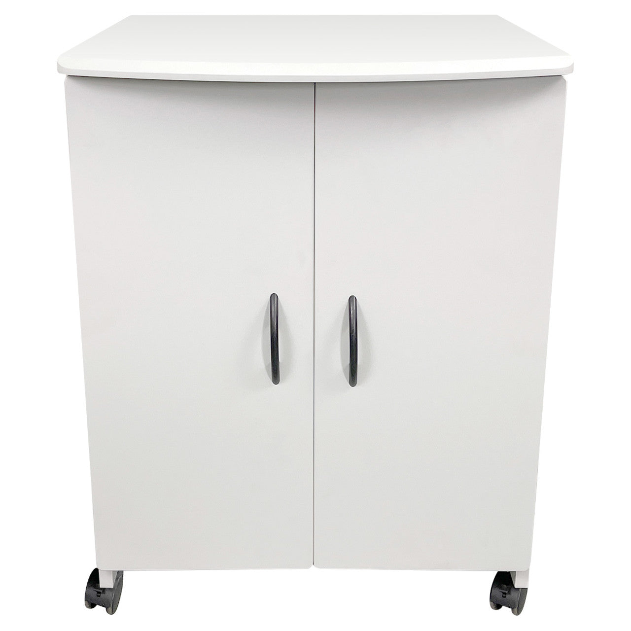 Buddy Products Wood Laser Printer and Copier Stand - 20 x 34.9 x 23.1 in. -  Gray