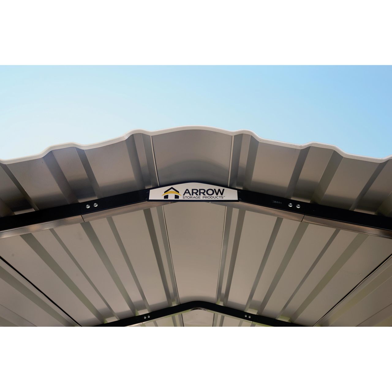 Arrow 12' x 20' x 9' Carport - Eggshell