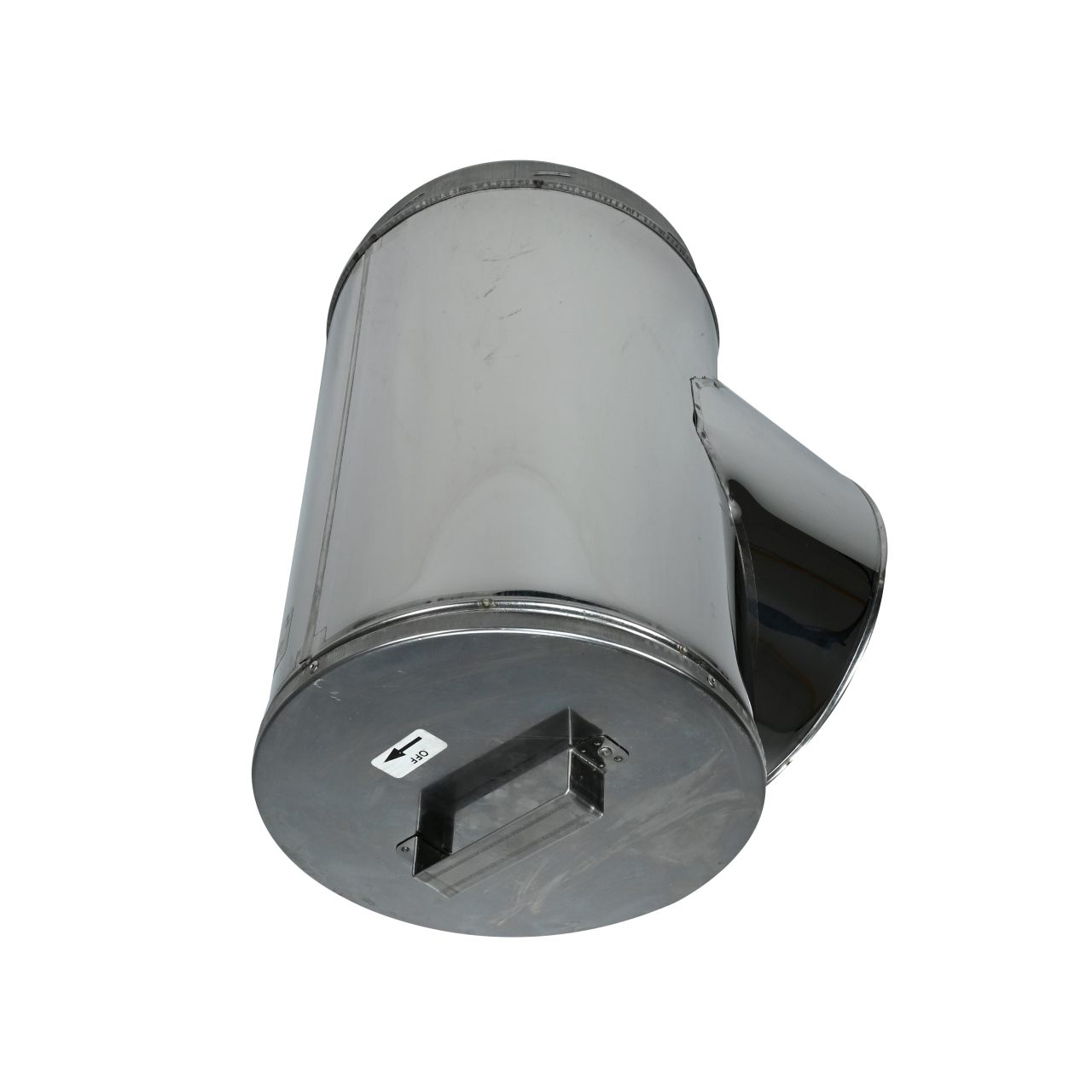 8" DuraTech Stainless Steel Standard Tee with Cap - 8DT-STSS