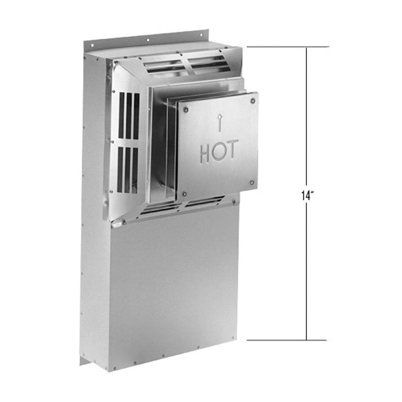 4''x6 5/8'' DirectVent Pro 14'' Snorkel Termination Cap