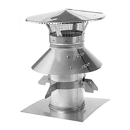 6" DuraLiner Round 13" x 13" Extend-A-Cap Kit - 6DLR-KXC13