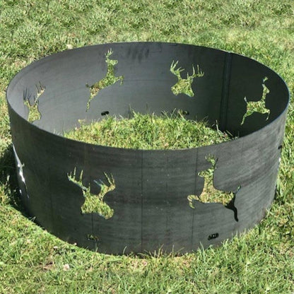 30" Wood Burning Firepit Rings - Multiple Design Options