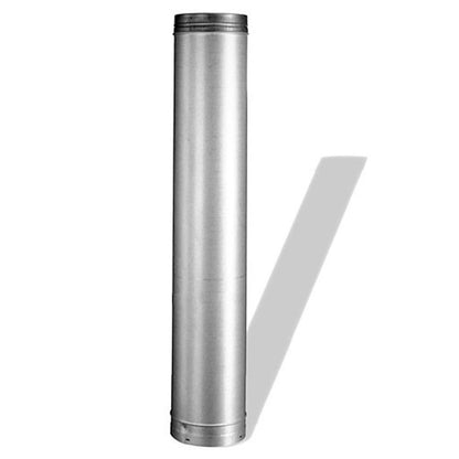 6" x 24" DuraLiner Round Rigid Chimney Relining Pipe - 6DLR-24