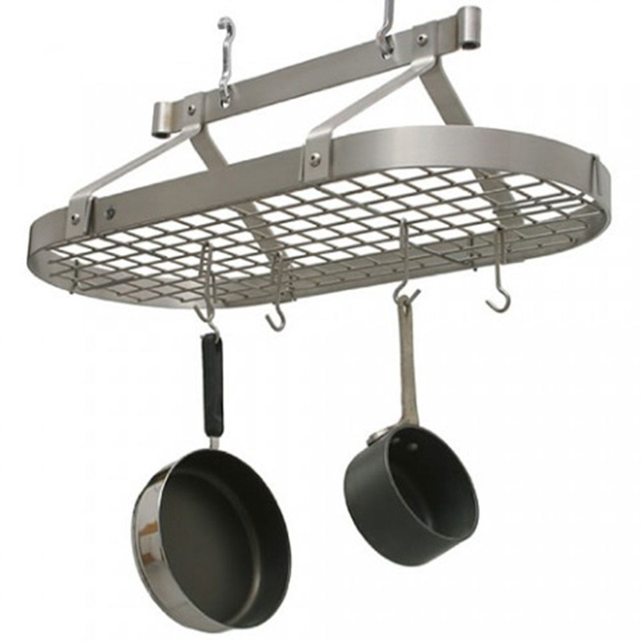 3' Oval Rack-Stainless Steel