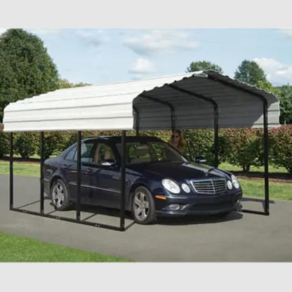 Arrow Carport 10x15x7 Ft. - Eggshell