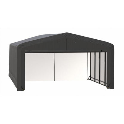 ShelterTube 20 x 32 x 12 Wind & Snow-Load Rated Garage - Gray