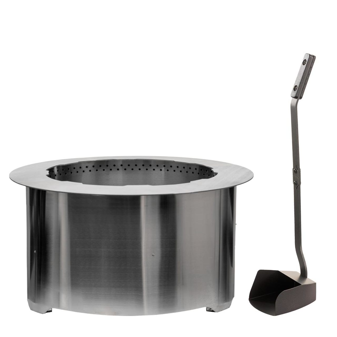 31" Smokeless Wood Burning Firepit - Stainless Steel