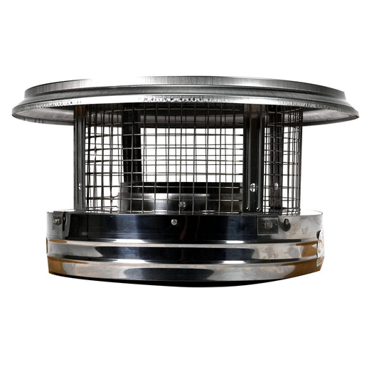 6" DuraPlus Round Chimney Cap - 6DP-VC