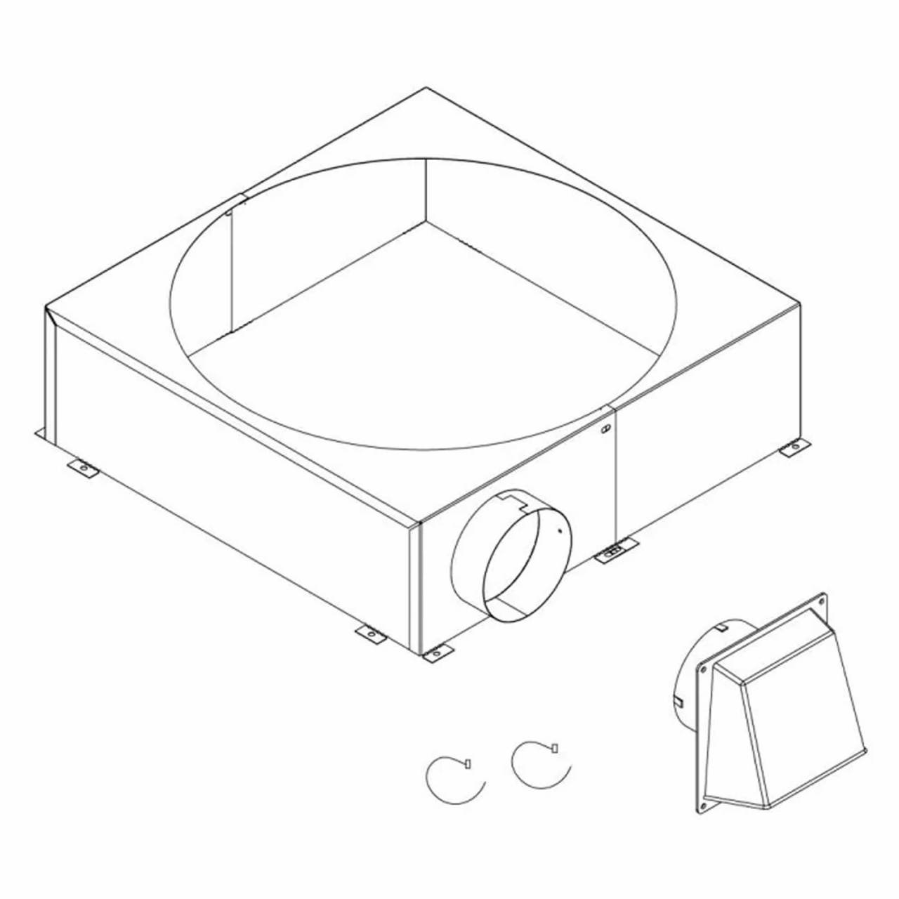 Majestic Chimney Air Kit - CAK8A