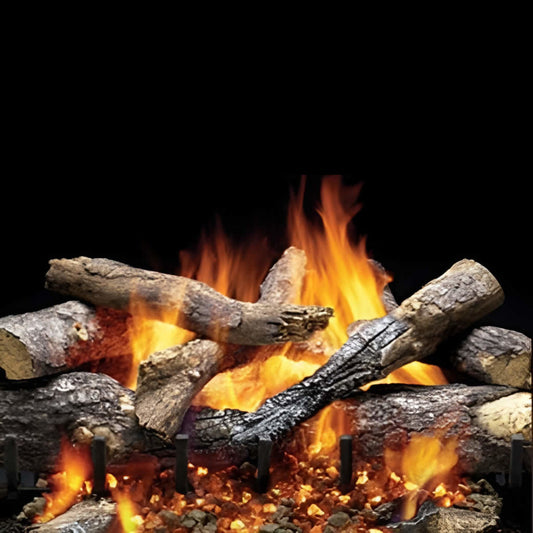 Outdoor Lifestyles 24" Match Light Grand Oaks Burner/Hearth Kit - 3 Tier - OGO324-MTCH-HK