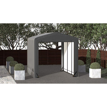 ShelterTube 10 x 14 x 10 Wind & Snow-Load Rated Garage - Gray