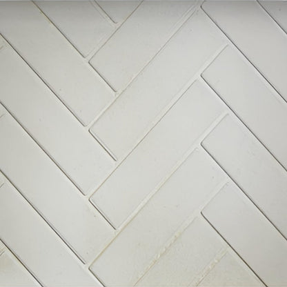 Majestic Natural Gray Molded Brick Panels - Herringbone - AMMHB36