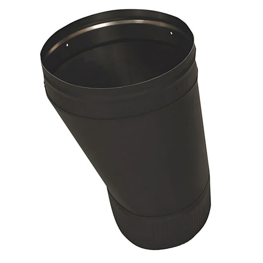 8" Ventis Single-Wall Straight Oval - Round Adaptor - VSBOAO