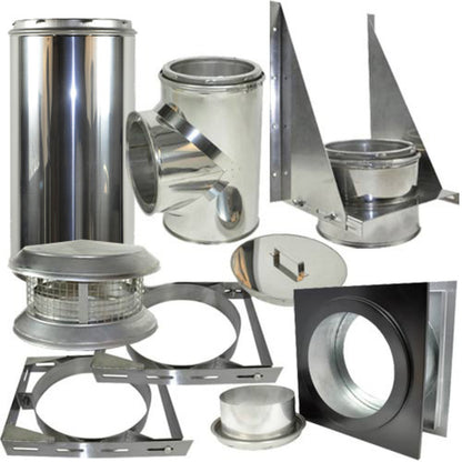 8'' Shasta Vent Thru The Wall Kit
