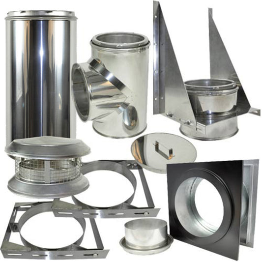 8'' Shasta Vent Thru The Wall Kit