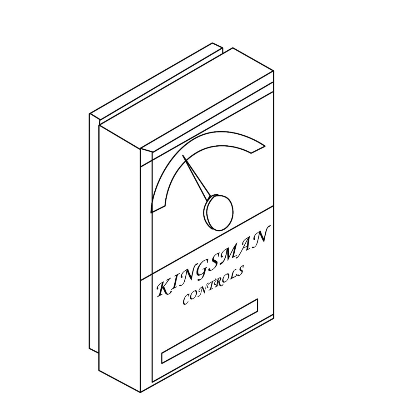Kingsman Wall Mount Millivolt Thermostat - Z1MT