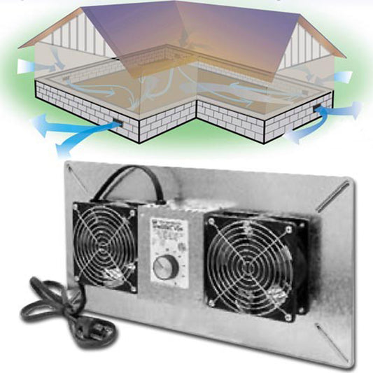 Tjernlund Crawl Space Ventilator - V2D