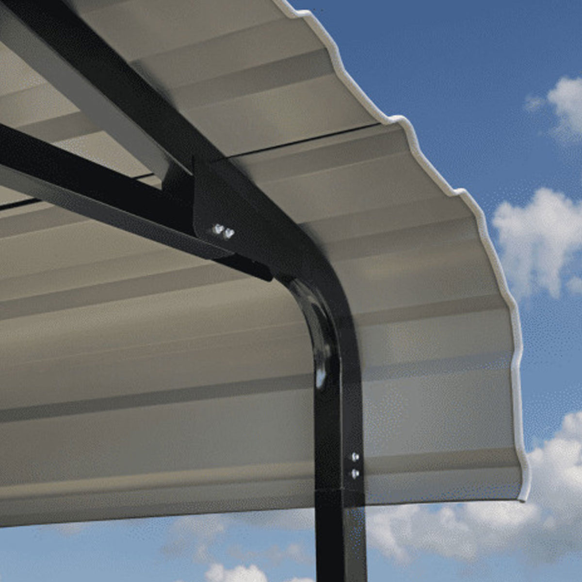 Arrow RV Carport 14 x 20 x 14 Ft. - Eggshell