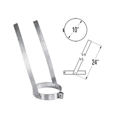 6" DuraPlus Elbow Strap - 6DP-ES