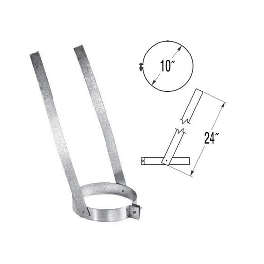 6" DuraPlus Elbow Strap - 6DP-ES