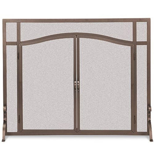 Pilgrim FGNDA Large Frame Custom Operable Door Arched Fireplace Screen