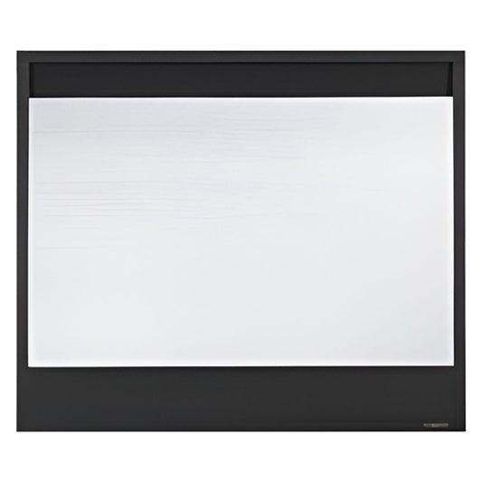 Majestic Decorative Black Mesh 36" Inside Fit Front - Black - DBM36BK