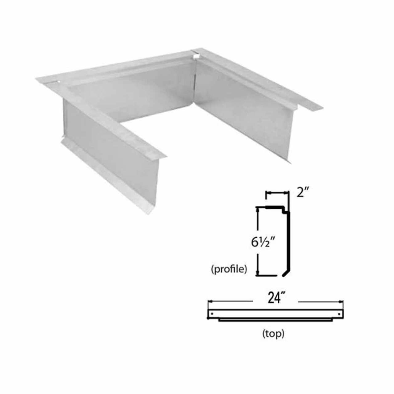 14" DuraChimney II Roof Radiation Shield - 14DCA-RRS