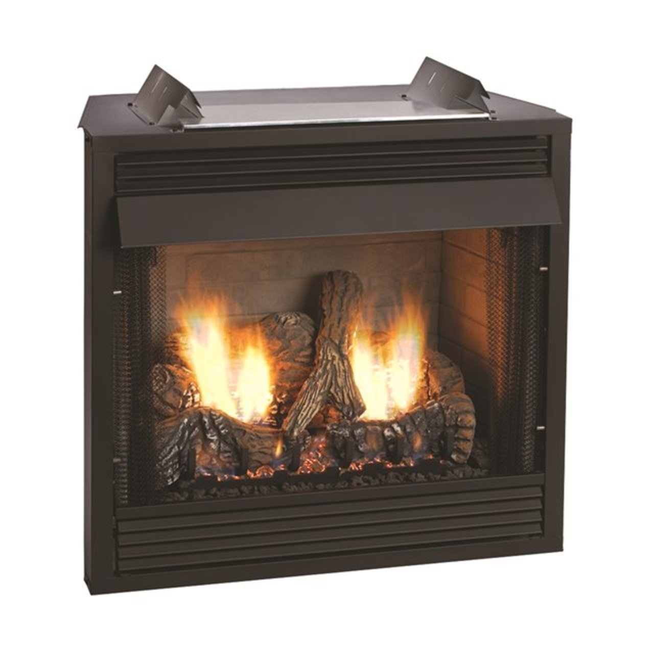 White Mountain Hearth Firebox , VF Deluxe 32, Circulating, Louver, Refractory Liner VFD32FB2ML