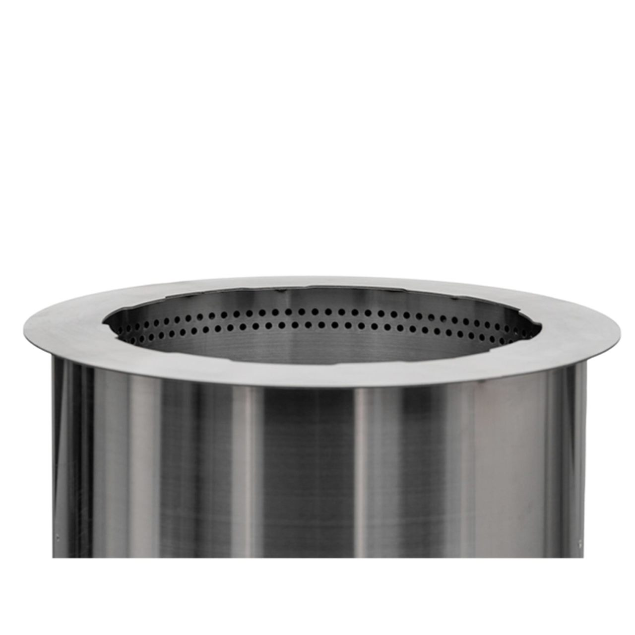 21" Smokeless Wood Burning Firepit - Stainless Steel