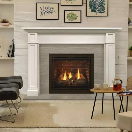 Majestic 32" Quartz Direct Vent Natural Gas Fireplace - QUARTZ32IFTN