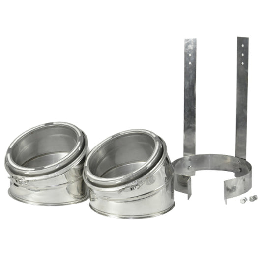 8" Shasta Vent 30 Degree Elbow Kit