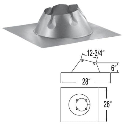 8'' DuraPlus Round Ceiling Support Kit - DP810-KIT