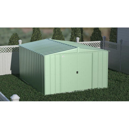 Arrow Classic Steel Storage Shed  10' x 12' - Sage Green