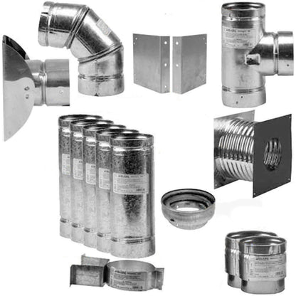 3" to 4" Selkirk VP Pellet Vent Pipe Thru-the-Wall Kit - 3/4VP-KIT